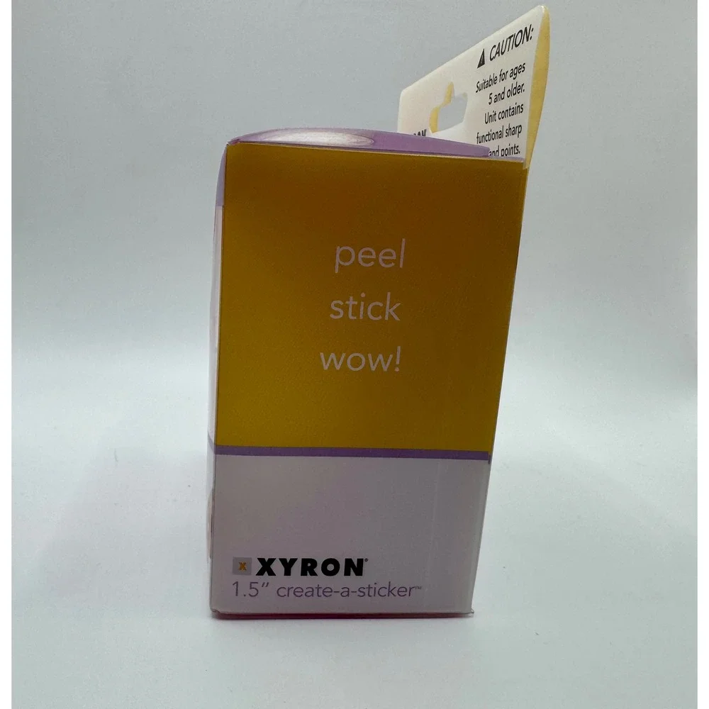 Xyron Create-a-Sticker‎ Machine 1.5 Inch Pink Permanent Adhesive XRN150 New